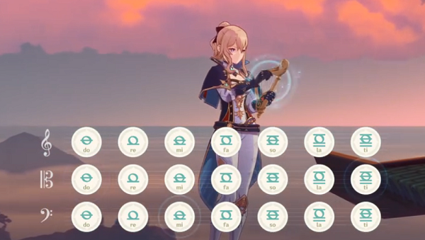 原神牵丝戏琴谱一览1