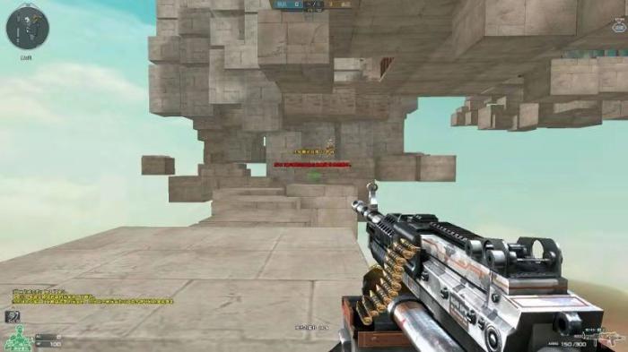 CF生化追击模式玩炮点位教学_cf生化追击bug教程