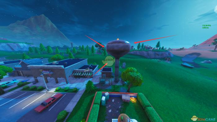 《堡垒之夜》第七赛季第五周在塔上跳舞图文攻略2