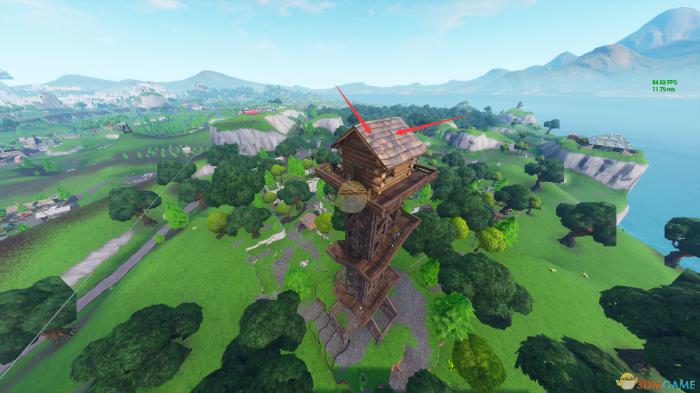 《堡垒之夜》第七赛季第五周在塔上跳舞图文攻略3