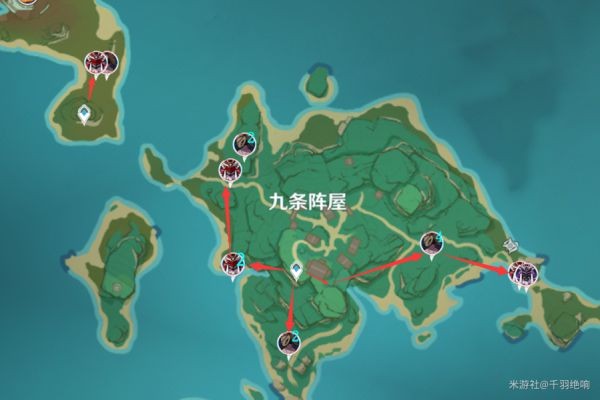 原神刀镡系列材料收集线路推荐6