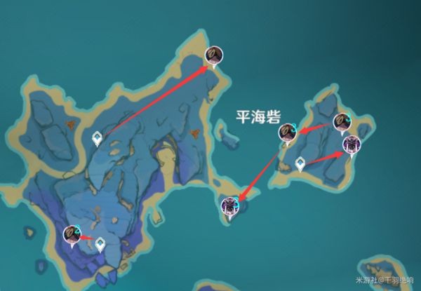 原神刀镡系列材料收集线路推荐19