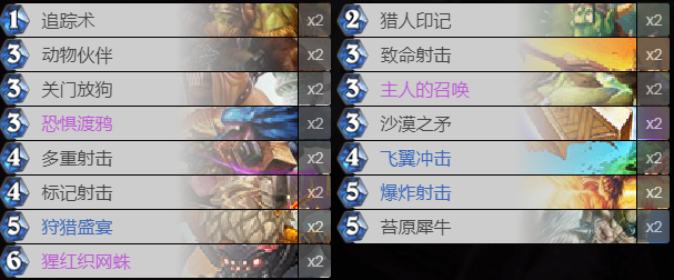 炉石传说巨龙降临OTK猎卡组_炉石传说巨龙降临橙卡排名