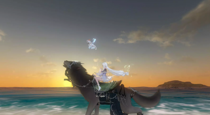 逆水寒祥瑞坐骑傲月山获取方式1