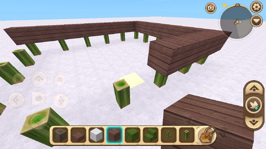 《迷你世界》竹楼建造教程3
