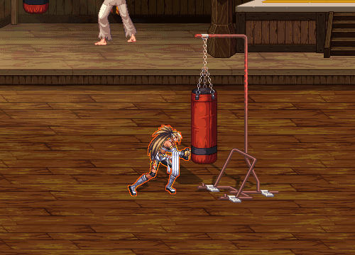 DNF女柔道重做技能演示18