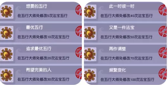 梦幻西游五行成就攻略8