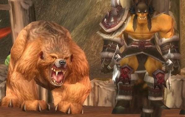 魔兽世界里的混血人物_魔兽世界混血女兽人