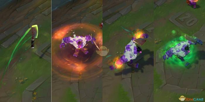 《LOL》蒙多技能特效重做展示1