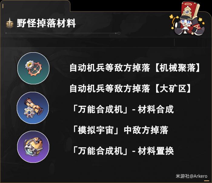 崩坏星穹铁道克拉拉养成材料一览4