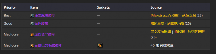 魔兽世界wlk毁灭术前期带什么装备16