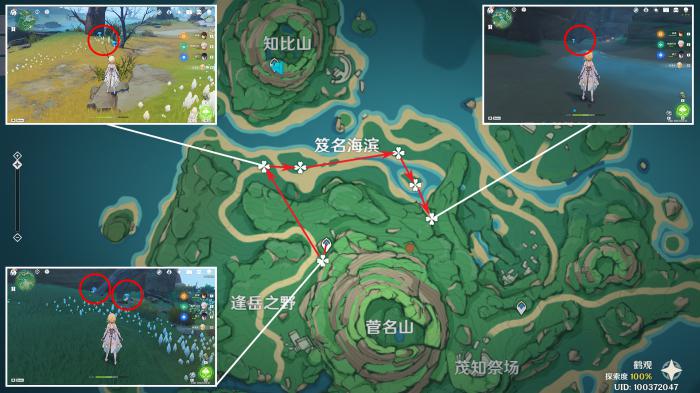 原神幽灯蕈收集路线4
