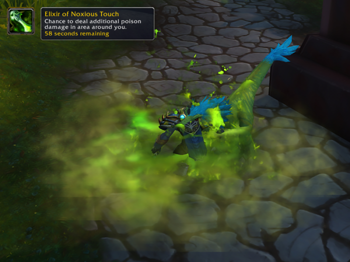 魔兽世界炼金药水效果演示_魔兽世界炼金药水效果演示图