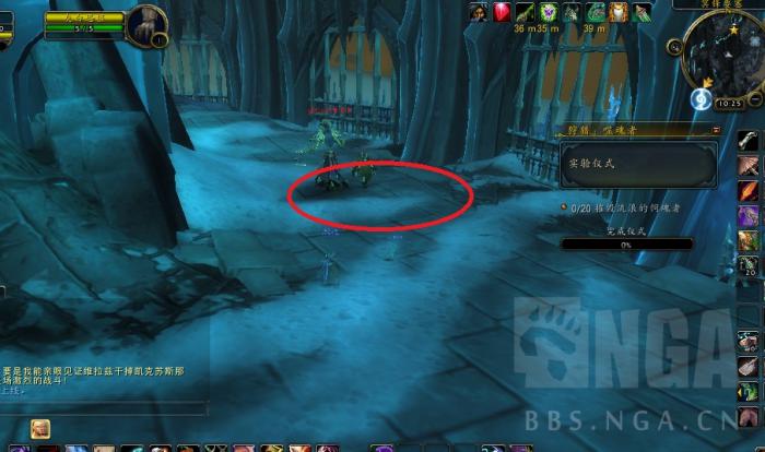 《魔兽世界》灰白恐握抓取地点1