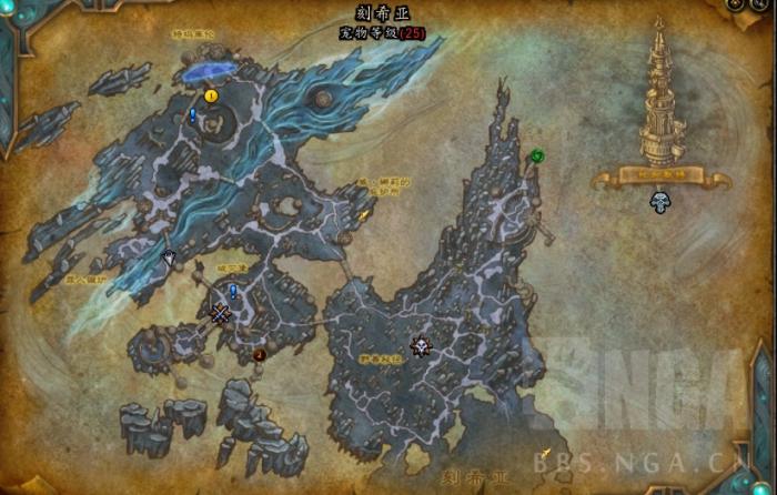 《魔兽世界》灰白恐握抓取地点8