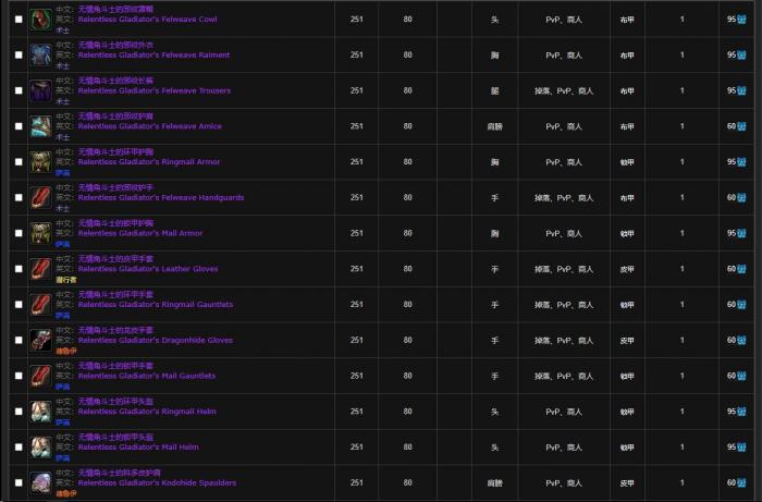 魔兽世界寒冰纹章换哪些装备4