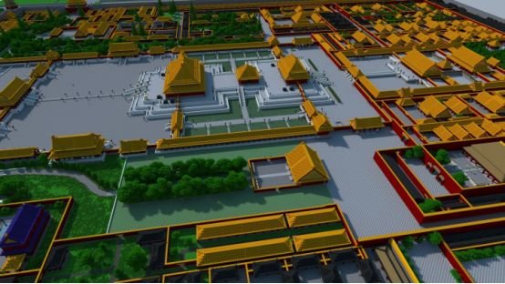 我的世界大神玩家重现中国标志建筑_我的世界标志性建筑雕像教程