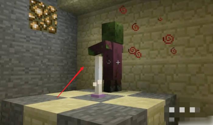 我的世界怎么把僵尸村民复原3