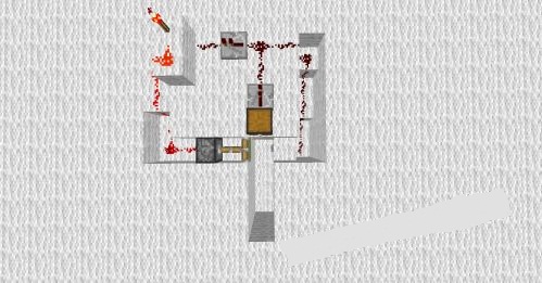 《我的世界》地下暗门制作教程5