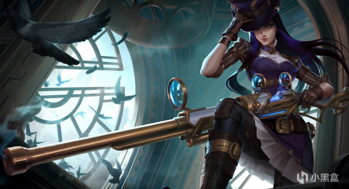 LOL女警皮肤原画有哪些调整3