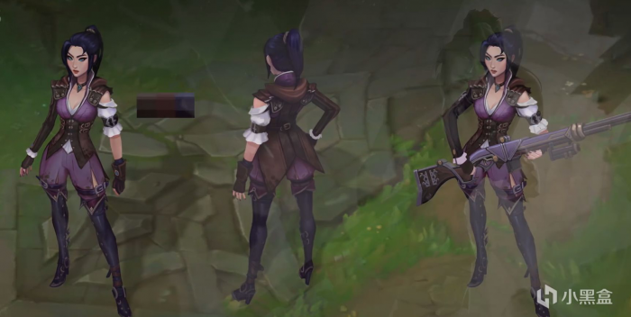 LOL女警皮肤原画有哪些调整5