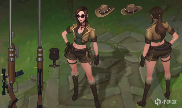 LOL女警皮肤原画有哪些调整15