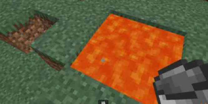 我的世界怎么快速找到岩浆池1