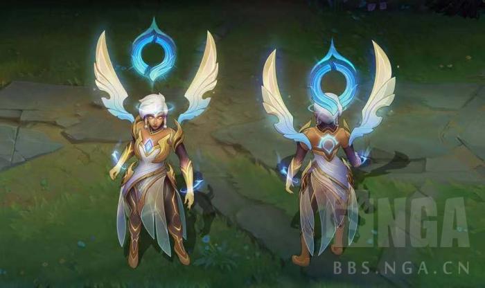 《LOL》卡尔玛黎明之翼皮肤外观介绍1