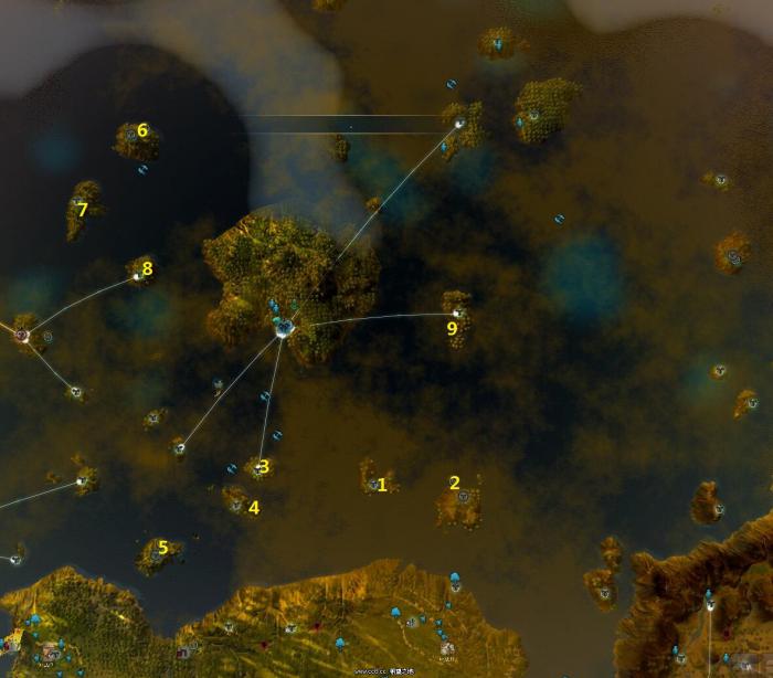 《黑色沙漠》梅迪亚海据点管理人位置分布汇总2