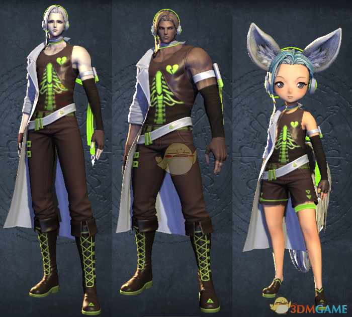 《剑灵》霓虹都市时装套装外观一览3