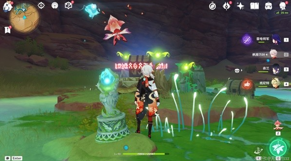 原神甘露花海宝箱解谜教程14