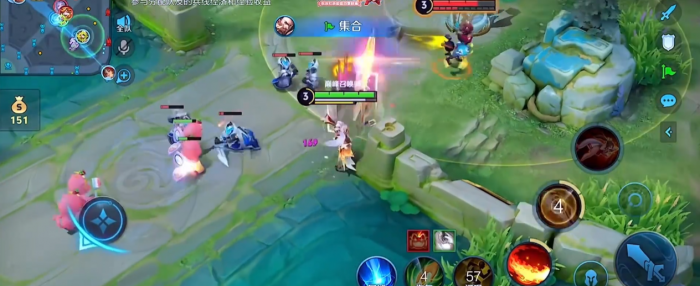 王者荣耀火舞怎么空A赶路2