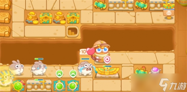 保卫萝卜4法老归来第104关图文攻略2