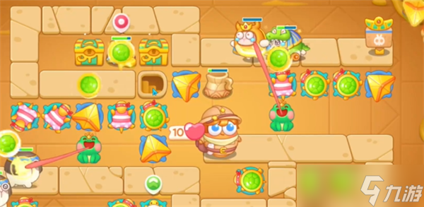 保卫萝卜4法老归来第104关图文攻略5