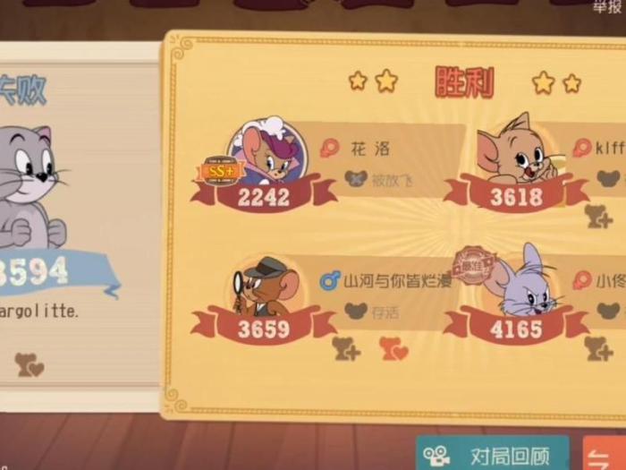 猫和老鼠怎么看等级2