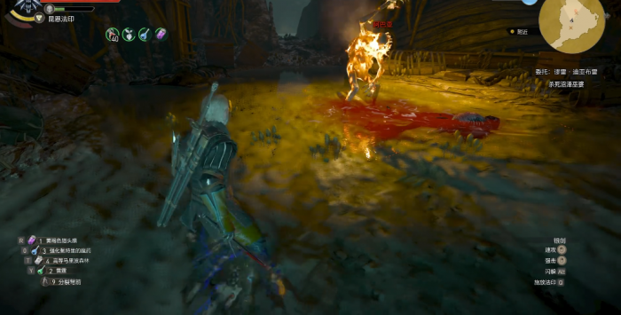 巫师3阿巴亚怎么打3