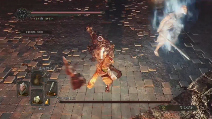 黑暗之魂2焦灼的白王怎么打1