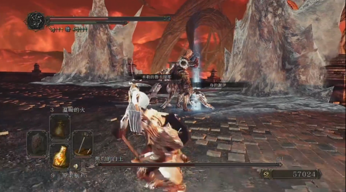 黑暗之魂2焦灼的白王怎么打2