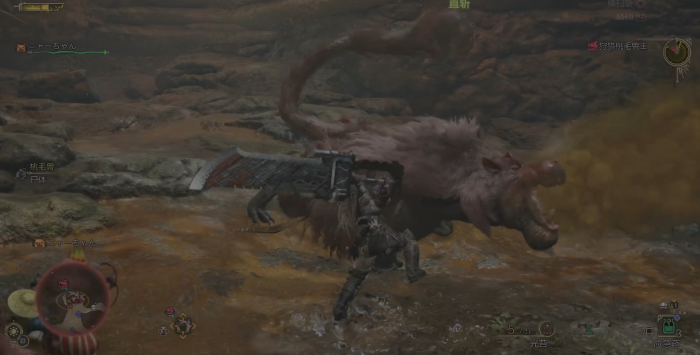 怪物猎人荒野桃毛兽王怎么打3