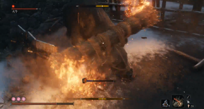 只狼影逝二度火牛怎么打2