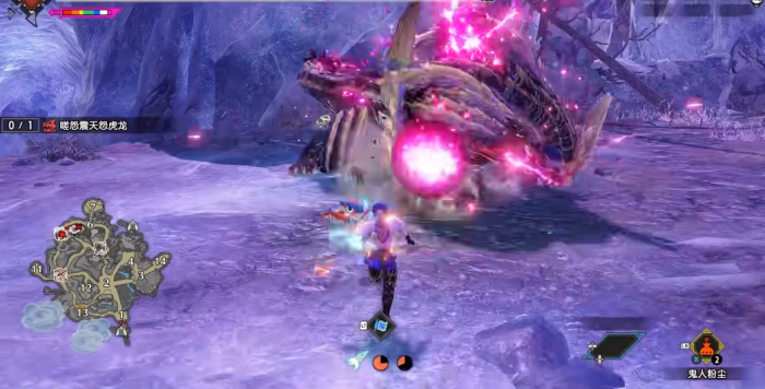 怪物猎人曙光嗟怨震天怨虎龙怎么打1