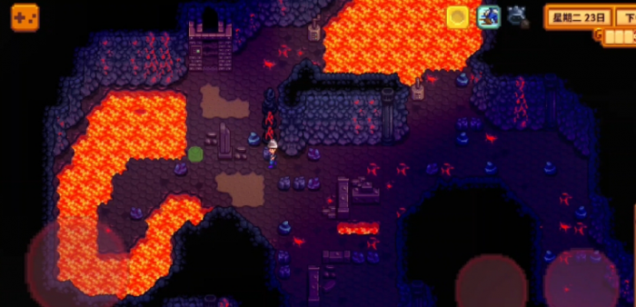 星露谷物语姜岛火山怎么过3