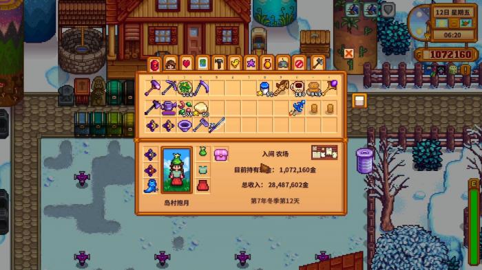 星露谷物语冬季干什么3