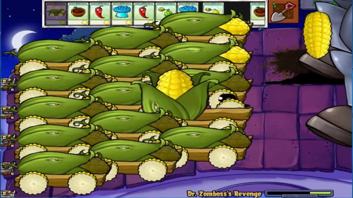 植物大战僵尸玉米加农炮怎么用2