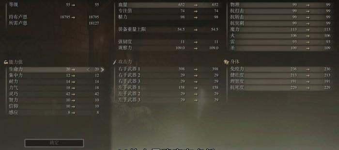 艾尔登法环200级怎么加点2