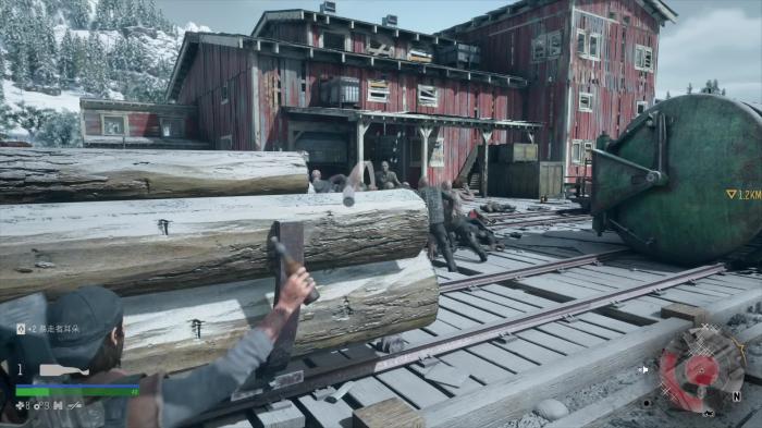 往日不再锯木厂尸潮怎么打1