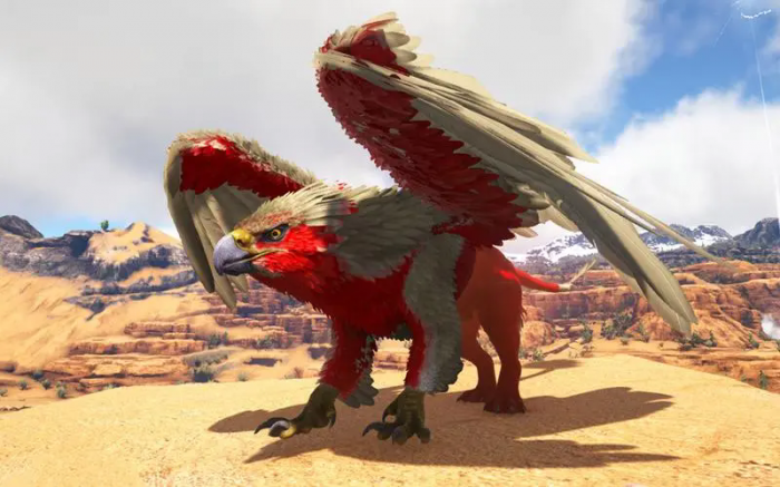 方舟生存进化怎么驯服狮鹫1