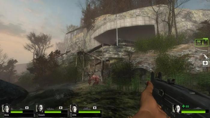 求生之路2路线提示怎么开3