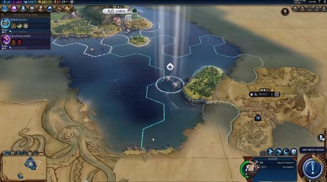 文明6怎么找到对方的首都1