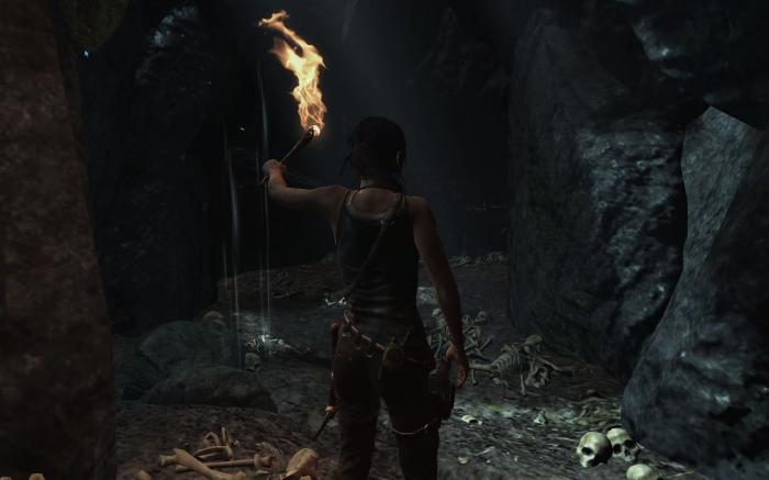 古墓丽影9怎么拿出火把3